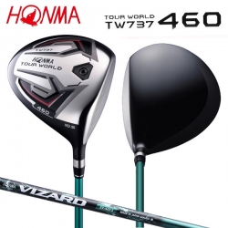 ホンマ ゴルフ ツアーワールド TW737 460 ドライバー VIZARD EX-A 55 カーボンシャフト HONMA TOURWORLD 本間