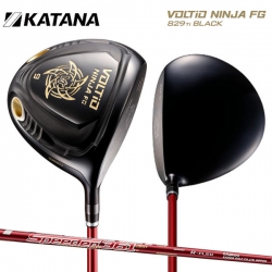 【適合モデル】 カタナ ゴルフ ボルティオ ニンジャ FG 829Ti ブラック ドライバー スピーダー カーボンシャフト KATANA NINJA