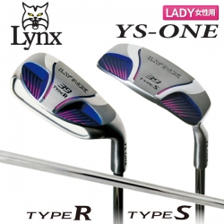 【レディース/ロフト角39度/送料無料】 リンクス ゴルフ YS-ONE TYPE R/TYPE S チッパー LYNXオリジナル スチールシャフト Lynx YSワン