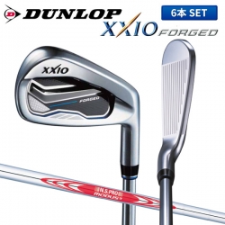【在庫一掃】 ダンロップ ゴルフ ゼクシオ フォージド アイアンセット 6本組 (5-P) NSプロ モーダス3 ツアー105 DST スチールシャフト DUNLOP XXIO FORGED 6代目