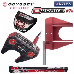 【USモデル】 オデッセイ ゴルフ オーワークス レッド #7S パター ODYSSEY O-WORKS RED