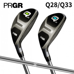プロギア ゴルフ Q キュー Q28/Q33 ユーティリティー Qオリジナル カーボンシャフト PRGR