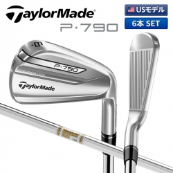 【USモデル】 テーラーメイド ゴルフ P790 アイアンセット ダイナミックゴールド AMT スチールシャフト TaylorMade