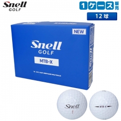 【送料無料】 スネルゴルフ MTB-X ゴルフボール ホワイト Snell Golf マイツアーボール
