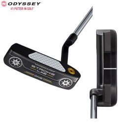 オデッセイ ゴルフ ストロークラボ ブラックシリーズ ONE CH パター ODYSSEY STROKE LAB BLACK ワン #1 クランクホーゼル