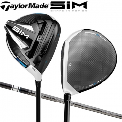 テーラーメイド ゴルフ SIM ドライバー TENSEI SILVER TM50 カーボン TaylorMade シム テンセイ ミツビシ シルバー