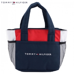 【送料無料】 トミーヒルフィガー ゴルフ SIGNATURE THMG9FBA ラウンド トートバッグ トリコロール(90) Tommy Hilfiger シグネチャー