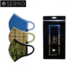 【3枚入り】 セラオ SPO-PS1 38カラー マスク パターンシリーズ1 SERAO