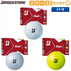 【2ダースパック/送料無料】 ブリヂストン ゴルフ スーパーストレート ゴルフボール BRIDGESTONE GOLF SUPER STRAIGHT 2ケース/24球