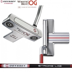 オデッセイ ゴルフ ホワイトホット OG ビッグT パター ストロークラボ カーボン・スチール複合シャフト ODYSSEY WHITE HOT OG BIG T STRKLAB
