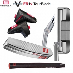 【クランクネック】 イーブンロール ゴルフ Vシリーズ ER1v ツアーブレード パター ショートプラマー EVNROLL TourBlade SHORT PLUMBER