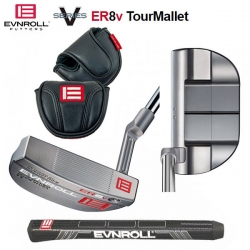 【クランクネック】 イーブンロール ゴルフ Vシリーズ ER8v ツアーマレット パター ショートプラマー EVNROLL TourMallet Short Plumber