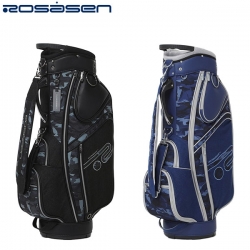 【在庫一掃】 ロサーセン ゴルフ 04615801 カート キャディバッグ ブラック(019),ブルー系(096) Rosasen ゴルフバッグ