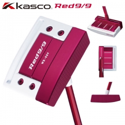 キャスコ ゴルフ レッド 9/9 WB-009 ボックスタイプ パター Red9/9専用オリジナルシャフト kasco Red9/9 White Back ホワイトバック アカパタ