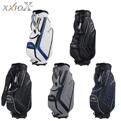 ダンロップ ゴルフ GGC-X142 カート キャディバッグ ホワイト,ブラック,ブラックチェック,チドリ,ウィンドペン DUNLOP XXIO ゴルフバッグ