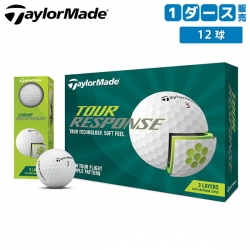【送料無料】 テーラーメイド ゴルフ ツアーレスポンス ゴルフボール ホワイト TaylorMade Tour Response