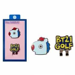 【送料無料】 BT21 ゴルフ ホールインワン ラインフレンズ 73001-996-006 マーカー HOLE IN ONE マーカー MANG