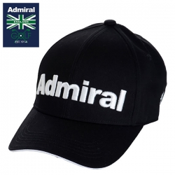 【送料無料】 アドミラル ゴルフ ADMB2F07 ベーシック ツイル キャップ ブラック(10) Admiral