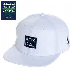 【送料無料】 アドミラル ゴルフ ADMB2F16 平つば フラットブリム メッシュ キャップ ホワイト(00) Admiral