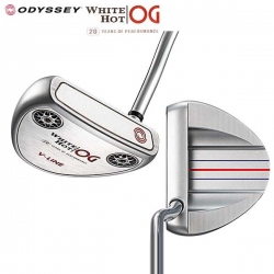 【在庫一掃】 オデッセイ ホワイトホット OG VLINE パター スチールシャフト WHITE HOT Vライン