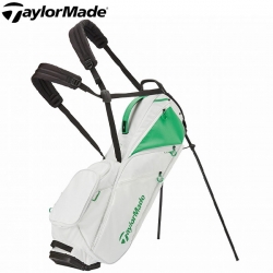 テーラーメイド フレックステックライトスタンドバッグ TA898 キャディバッグ ホワイト×グリーン(V97015) TaylorMade ゴルフバッグ