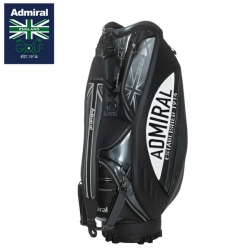 【クリアランス】 アドミラル レンチキュラー ADMG2AC2 カート キャディバッグ ブラック(10) ゴルフバッグ