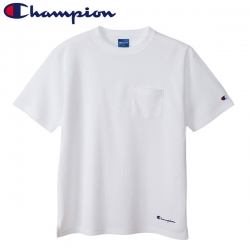 【送料無料/クリアランス】 チャンピオン C3-VS317 ショートスリーブ Tシャツ ホワイト(010) SHORT SLEEVE T-SHIRT