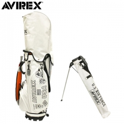アビレックス BB1-27C セルフスタンドバッグ付き スタンド キャディバッグ ホワイト(WHT) ゴルフバッグ