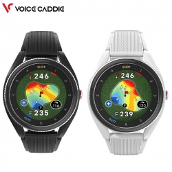 ボイスキャディ T9 腕時計型 GPSナビ ブラック,グレー VOICE CADDIE 距離測定器
