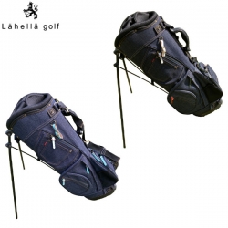 【オリジナル限定カラー】 ラヘラ デニム L-510 スタンド キャディバッグ シャインブルー,イタリアン3カラー ゴルフバッグ