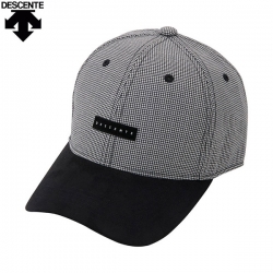 【送料無料クリアランス】 デサント ゴルフ DGBUJC00 クラシックウール混 キャップ ブラック×ホワイト(BKWH) 帽子