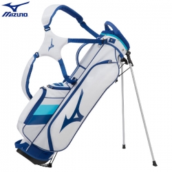 ミズノ ゴルフ 5LJC222601 ツアースリム スタンド キャディバッグ ホワイト×ブルー(01) ゴルフバッグ MIZUNO Tour Slim Stand