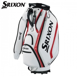 ダンロップ ゴルフ スリクソン GGC-S188 カート キャディバッグ ホワイト DUNLOP SRIXON ゴルフバッグ
