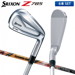 ダンロップ ゴルフ スリクソン Z785 アイアンセット 6本組 (5-P) ダイナミックゴールド TOUR ISSUE Design Tuning シャフト SRIXON ツアーイシュー