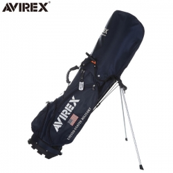 アビレックス ゴルフ 2F-BA3 セルフスタンド付き キャディバッグ ネイビー(NVY) ゴルフバッグ