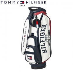 トミーヒルフィガー ゴルフ THMG2FC6 バッグプレップ スタンド キャディバッグ トリコロール(90) ゴルフバッグ