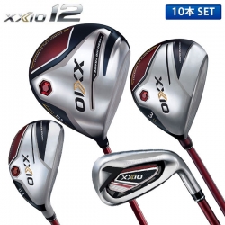 【クラブセットのみ】 ダンロップ ゴルフ ゼクシオ12 クラブセット 11本組 (1W,5W,H4,5-P,A,S) MP1200 カーボンシャフト レッド DUNLOP XXIO12 トゥエルブ