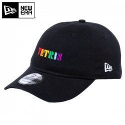【送料無料】 ニューエラ 12885156 9THIRTY TETRIS テトリス ロゴ キャップ ブラック×マルチカラー 帽子