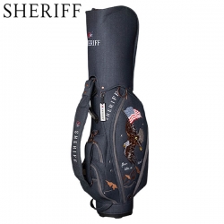 【数量限定】 シェリフ イーグルシリーズ SFE-001 カート キャディバッグ インディゴ SHERIFF ゴルフバッグ
