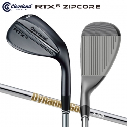 クリーブランド ゴルフ RTX6 ZIPCORE ブラックサテン ウェッジ ダイナミックゴールドS200 スチーシャフト Cleveland ジップコア ローテックス
