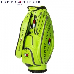 トミーヒルフィガー ゴルフ THMG3SC7 ラウンドロゴ カート キャディバッグ ゴルフバッグ