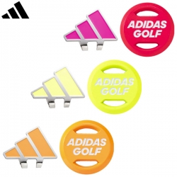 アディダス ゴルフ ADM-934 ネオンカラー クリップ マーカー adidas Neon color Clip Marker【あすアト】