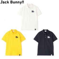 【送料無料/クリアランス】 ジャックバニー ゴルフ 3160217 ソロテックス シングルカノコ 半袖 ポロシャツ Jack Bunny!!  ゴルフウェア