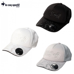 ルコック ゴルフ QGBVJC07 リジューム 3D エンボスロゴ キャップ 帽子