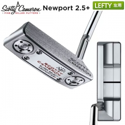 【レフティー/左用】タイトリスト スコッティキャメロン スーパーセレクト ニューポート2.5プラス パター Titleist SCOTTY CAMERON SUPER SELECT Newport2.5+【あすアト】