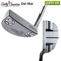 【レフティー/左用】タイトリスト スコッティキャメロン スーパーセレクト デルマー パター Titleist SCOTTY CAMERON SUPER SELECT Del Mar 745LG【あすアト】