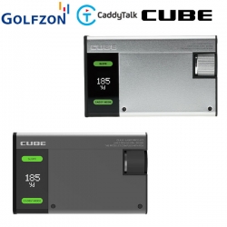 ゴルフゾン キャディトーク キューブ レーザー距離計 レトロシルバー 距離測定器 ゴルフ CaddyTalk CUBE