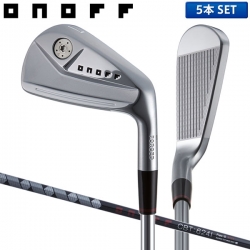 オノフ クロ フォージド アイアンセット 5本組(6-P) CBT624I カーボンシャフト ONOFF KURO FORGED 黒【あすアト】