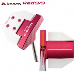 キャスコ Red9/9 DELTA-FACE DF-016 角マレット パター スチールシャフト kasco アカパタ デルタフェース レッド