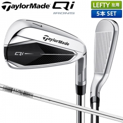 【レフティー/左用】テーラーメイド ゴルフ Qi アイアンセット 5本組(6-P) NSPRO 910GH スチールシャフト Taylormade NSプロ キューアイ【あすアト】